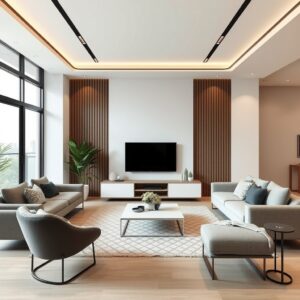 Desain Ruang Tamu Desain Rumah AI